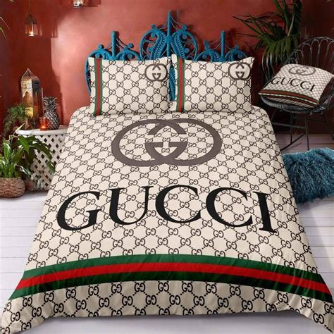 gucci bed set replica|gucci comforter sets.